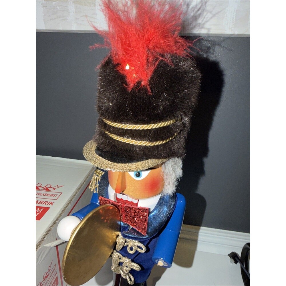 Steinbach Club Ring Máster, Nutcracker With Tag And Box -  Missing Cymbal READ - Picture 6 of 15